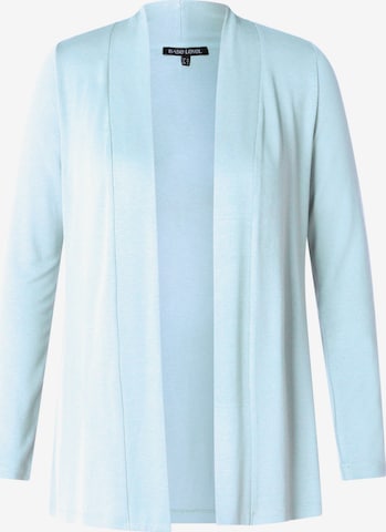 BASE LEVEL CURVY Strickjacke in Blau: Vorderseite