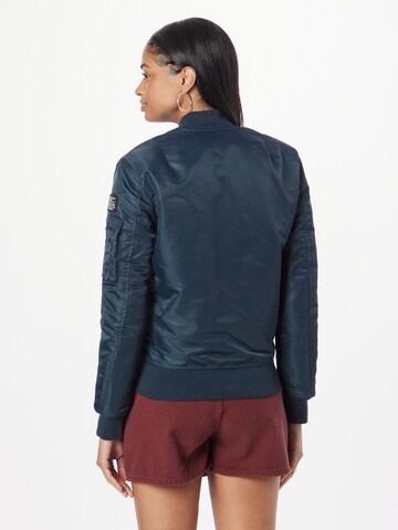 Schott NYC Between-Season Jacket 'Airforce' in Blue