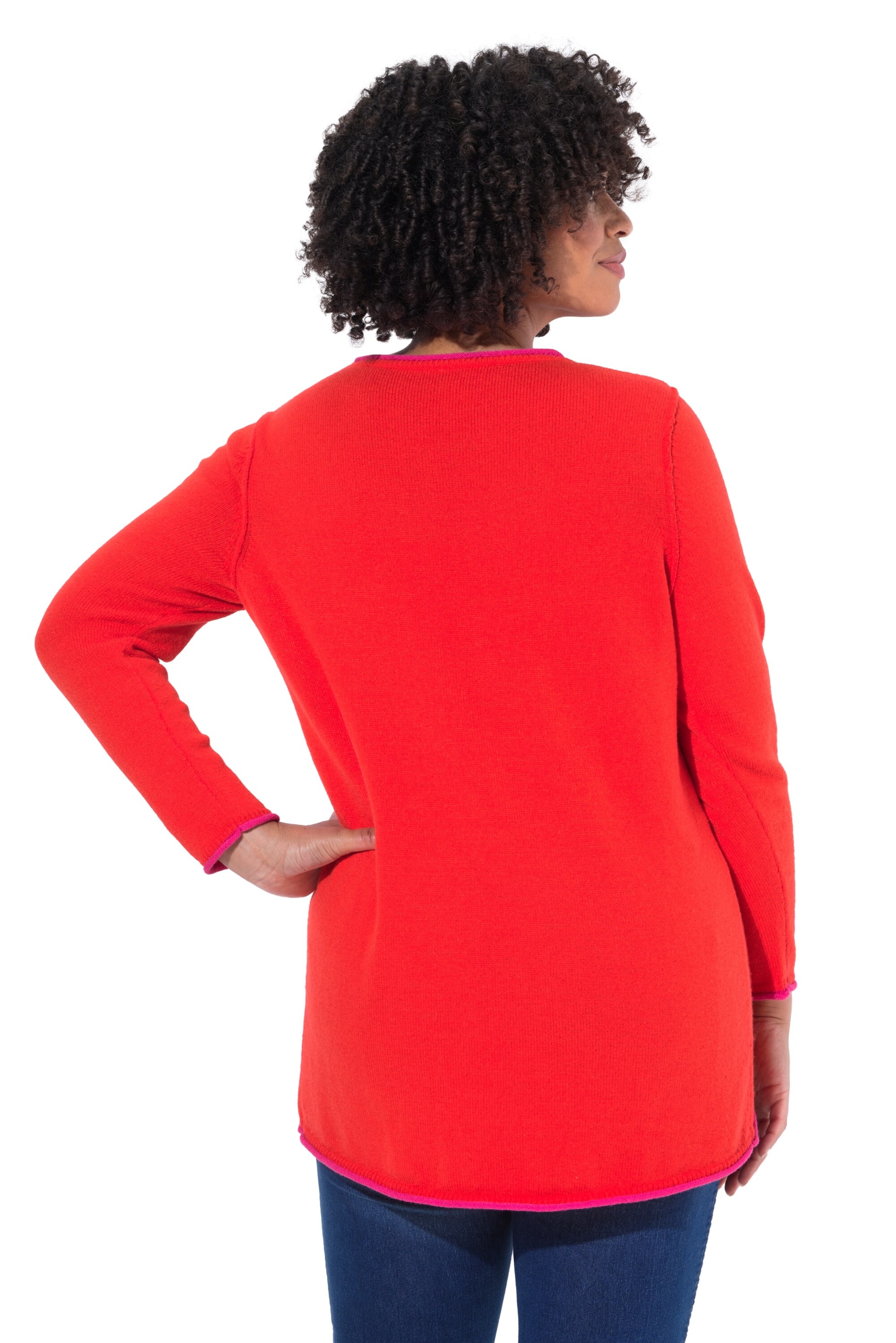 Angel of Style Sweater in Red