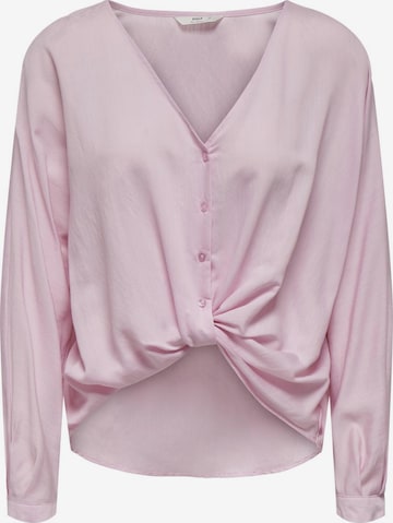 ONLY Blouse in Roze: voorkant