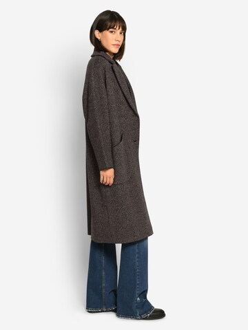 White Label by RoFa Knitted Coat in Brown
