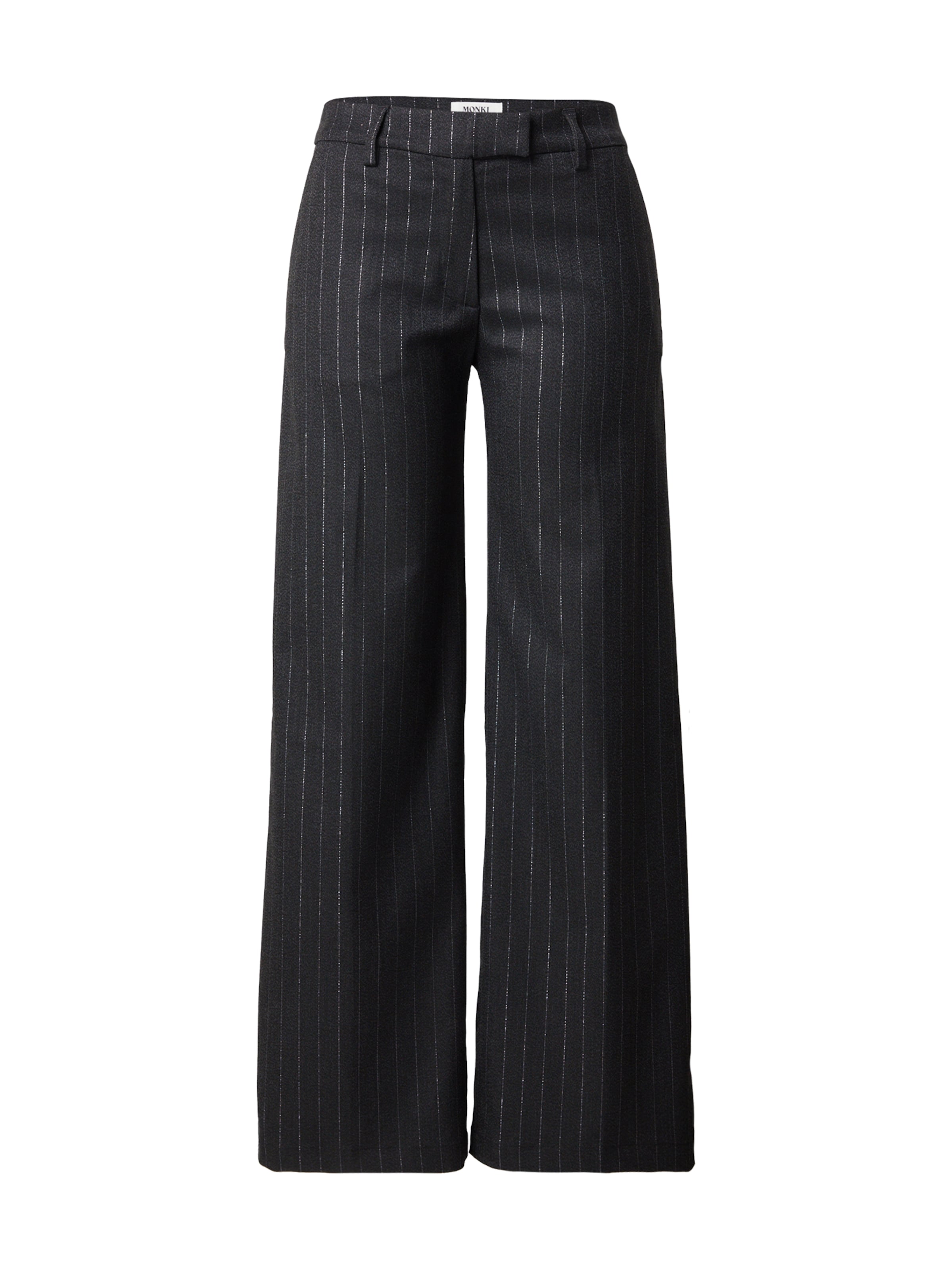 Monki Regular Pants in Grey: front