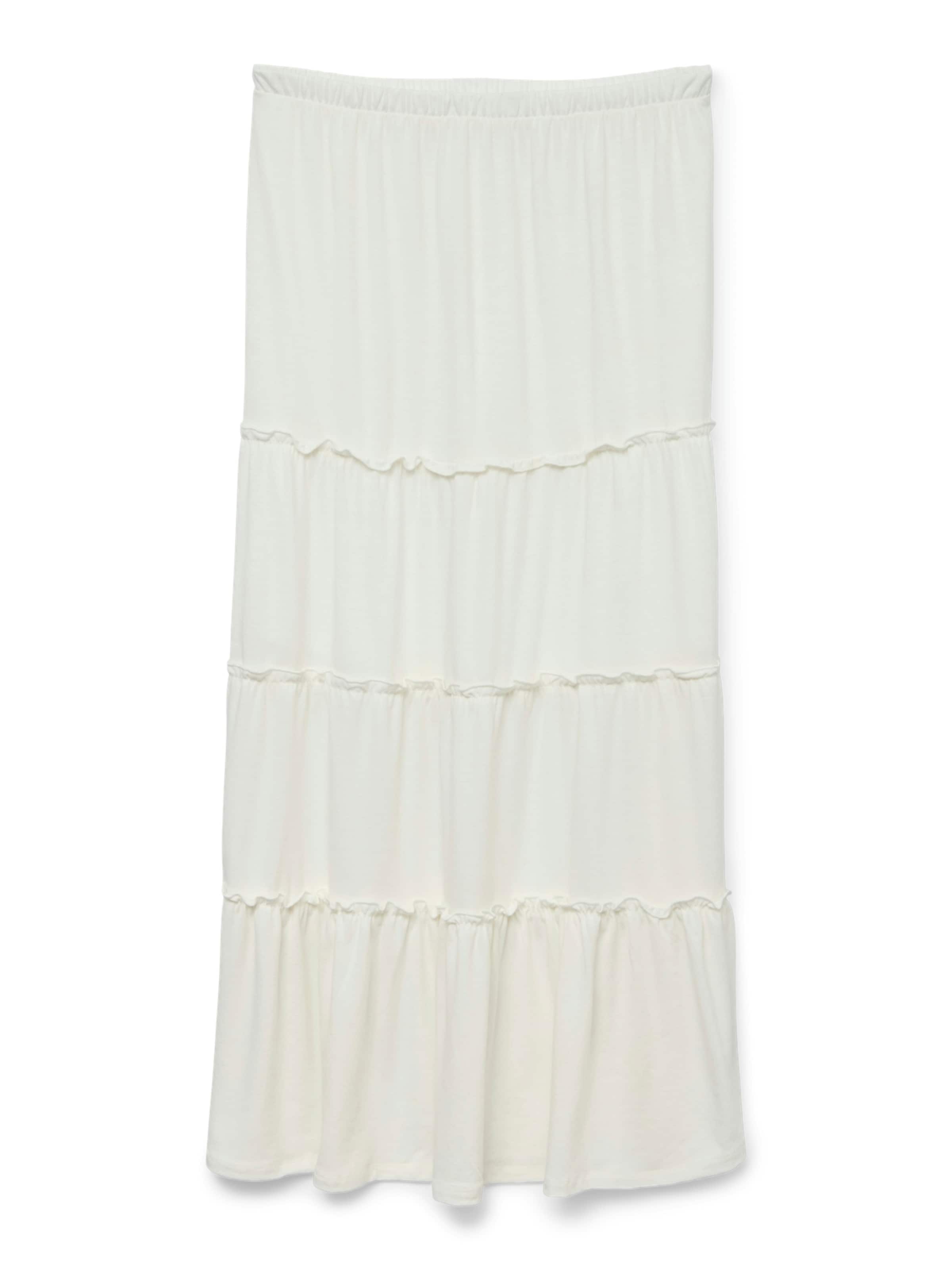 VERO MODA Rock in Weiß: Vorderseite