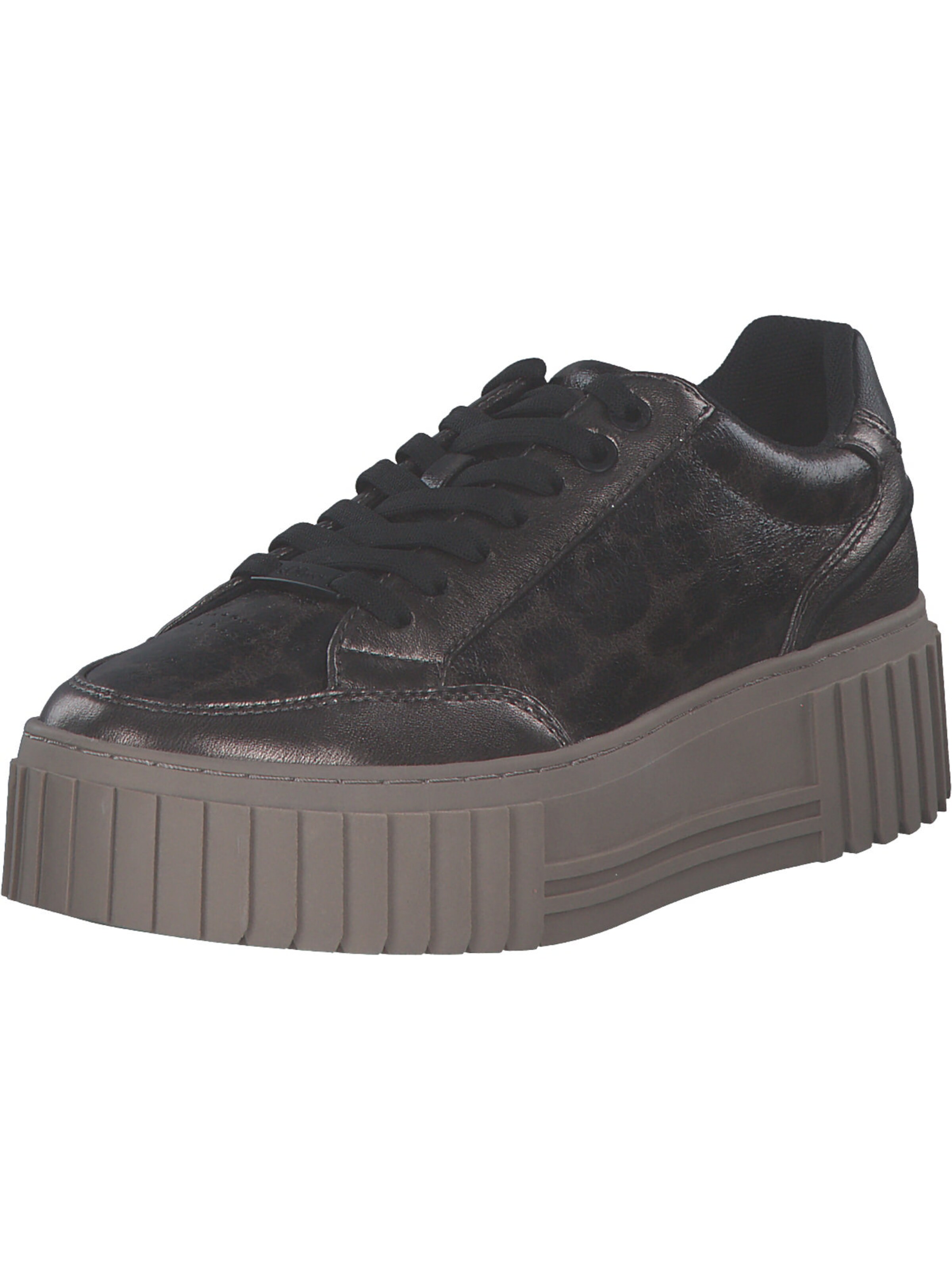 Baskets basses '23662' s.Oliver en marron : devant