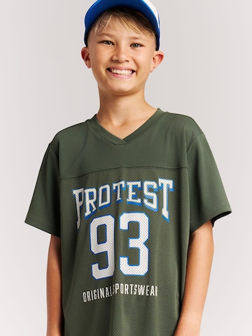PROTEST Shirt 'PRTNiels JR'‌‌‌‌‌‌ in Grün