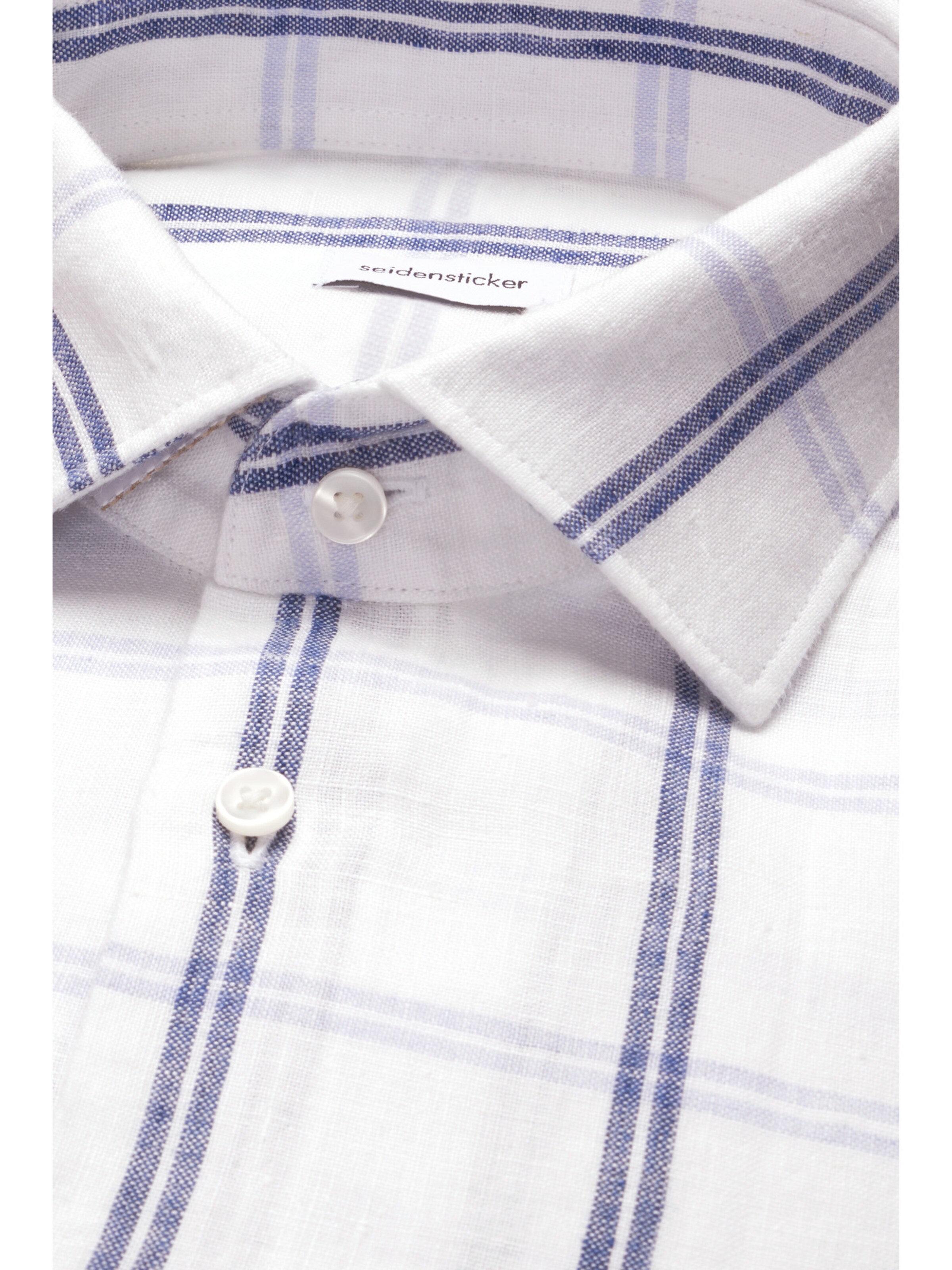 SEIDENSTICKER Regular Fit Businesshemd in Blau