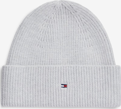 55-60 dydžio Megzta kepurė iš TOMMY HILFIGER, spalva – šviesiai pilka, Prekių apžvalga