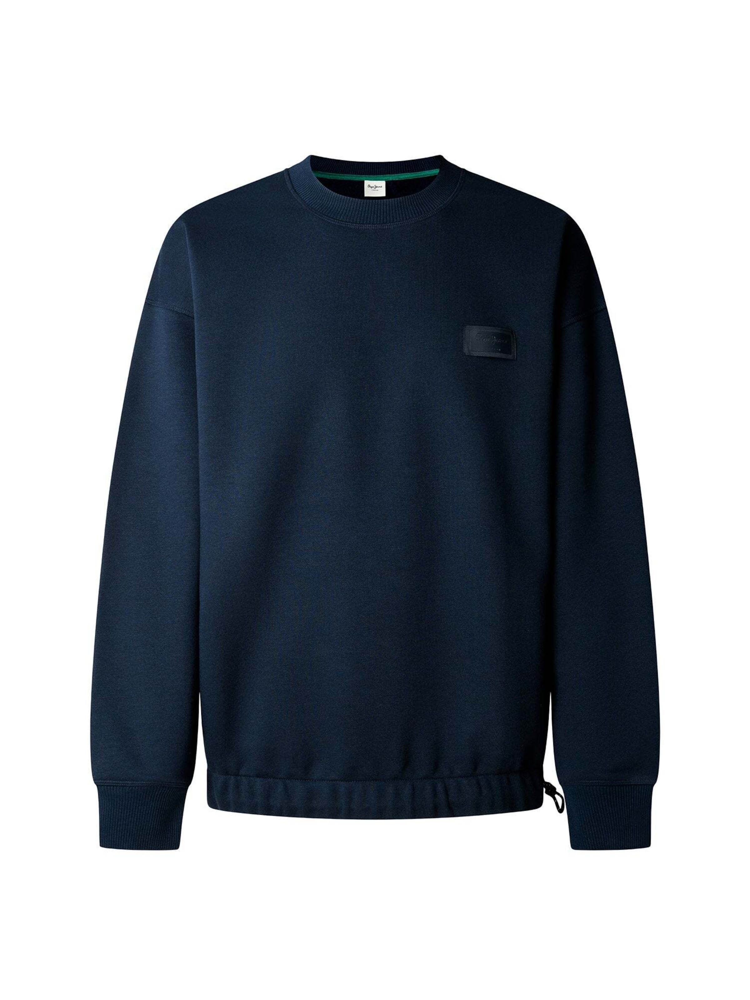 Pepe Jeans Sweatshirt in Blauw: voorkant