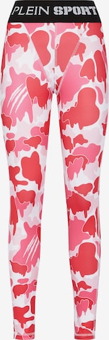 Plein Sport Leggings in Pink: Vorderseite