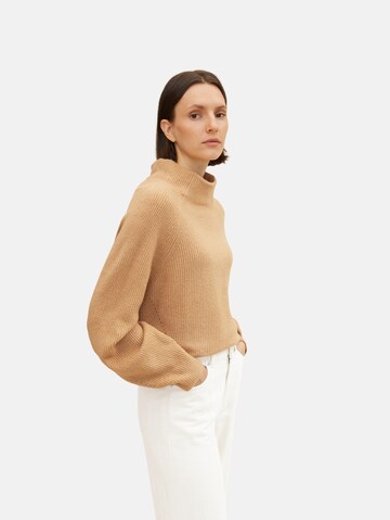 TOM TAILOR Sweater in Beige