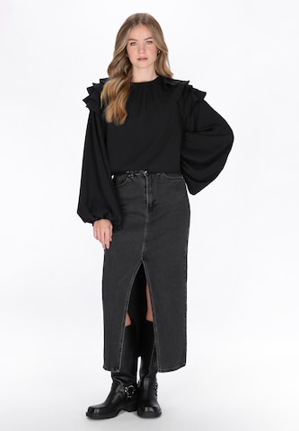 Chemisier DreiMaster Vintage en noir