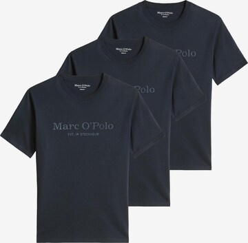 Marc O'Polo Shirt 'Kjer' in Blue: front