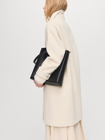 MANGO Between-seasons coat 'Finsti' in Beige