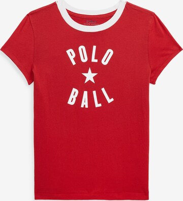 Polo Ralph Lauren Póló - piros: elől