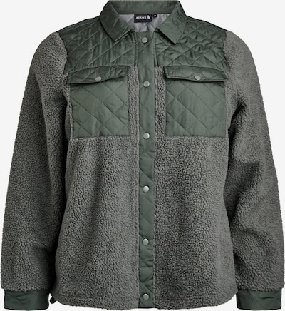 Funkcinis flisinis džemperis 'AOPHELIA' iš Active by Zizzi, spalva – alyvuogių spalva / nefrito spalva, Prekių apžvalga