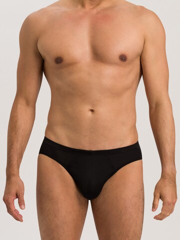 Hanro - Cueca ' Cotton Sporty ' em preto: frente