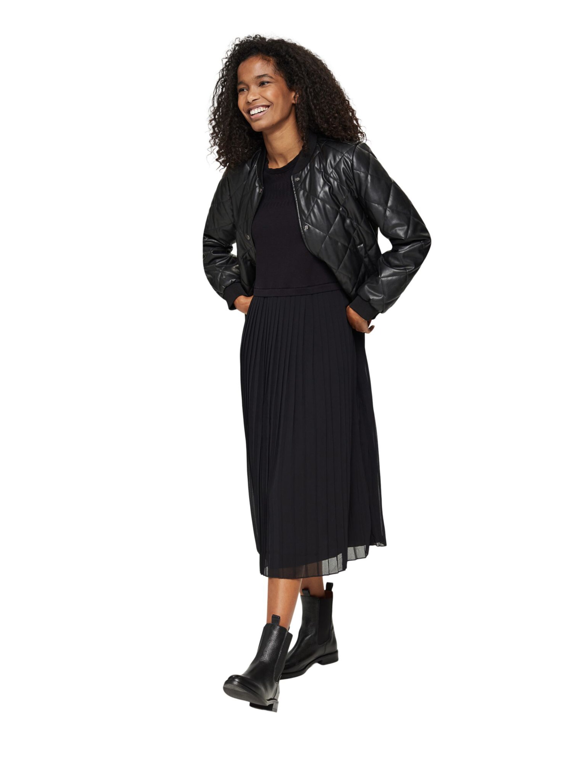 Femme Robes en maille Esprit Collection en Noir 