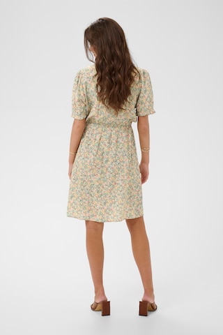Robe 'CRTiah' Cream en vert