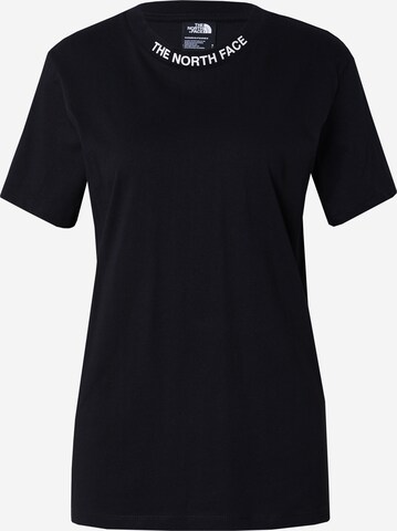 THE NORTH FACE T-Shirt 'ZUMU' in Schwarz: predná strana