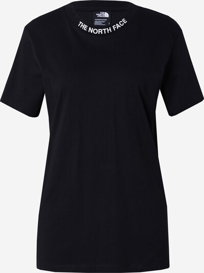 THE NORTH FACE T-shirt 'ZUMU' en noir / blanc, Vue avec produit