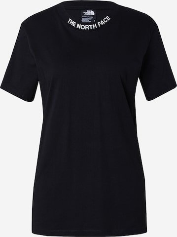 Tricou 'ZUMU' de la THE NORTH FACE pe negru: față