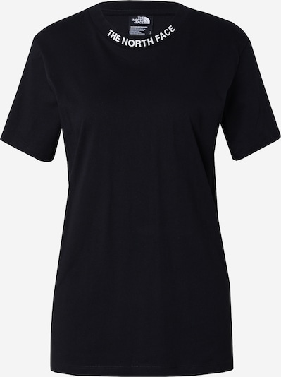 THE NORTH FACE T-shirt 'ZUMU' en noir / blanc, Vue avec produit