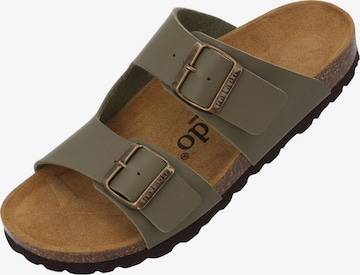 Mule Palado en vert : devant