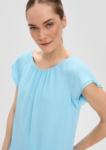 s.Oliver BLACK LABEL Blus i blå
