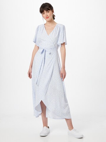 FRNCH PARIS Dress in Blue: front