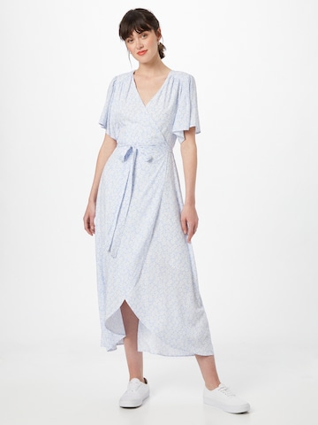 Robe FRNCH PARIS en bleu : devant