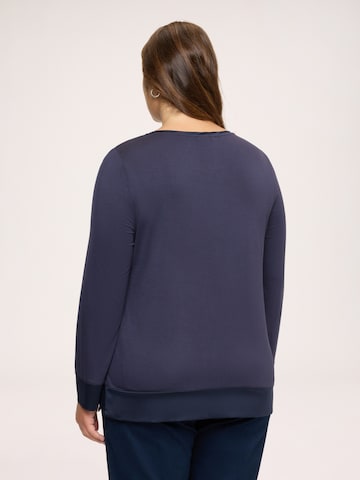 T-shirt Fiorella Rubino en bleu