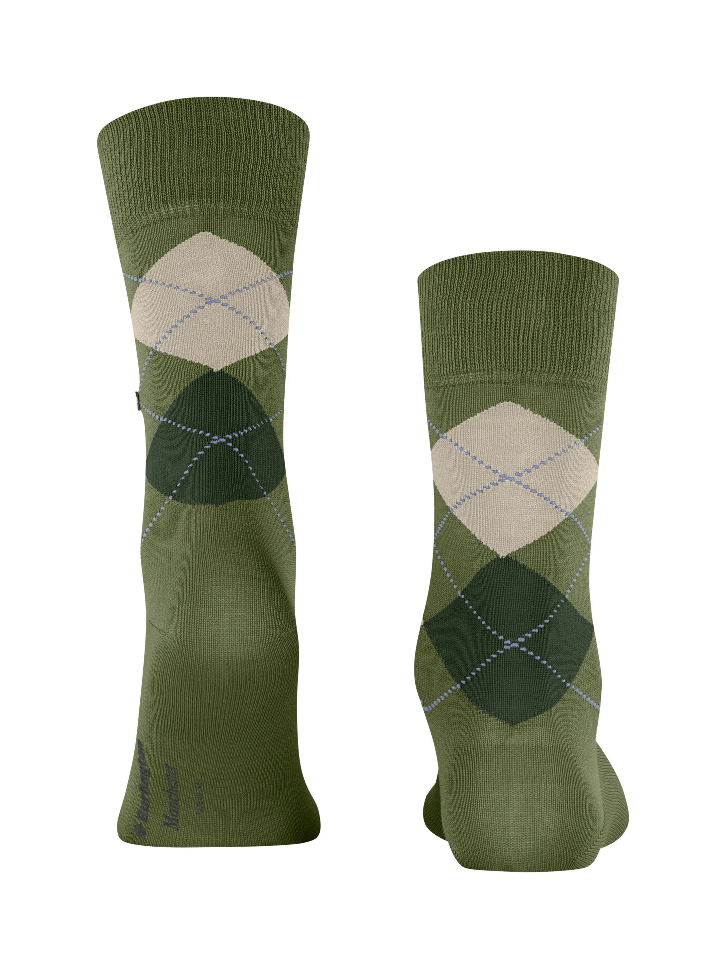 BURLINGTON Socks 'Manchester' in Green