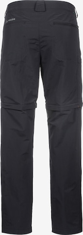 VAUDE Regular Workout Pants 'Farley' in Black