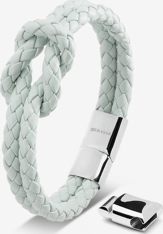 SERASAR Bracelet 'Knot' in Blue: front
