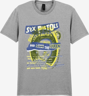 T-Shirt 'Sex Pistols God Save The Queen T-Shirt' Sex Pistols en gris : devant