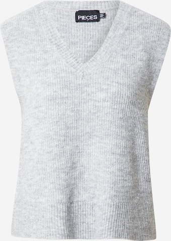 PIECES Pullover 'Jennifer' i grå: forside