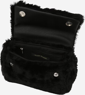 River Island - Bolso de hombro en negro