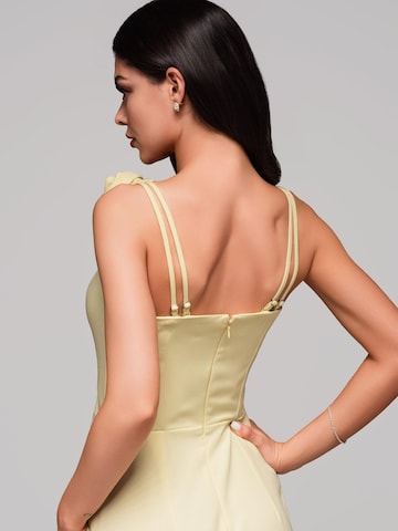 Ombre Evening dress in Yellow