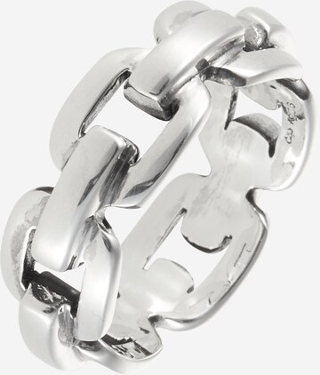 KUZZOI Ring i silver: framsida