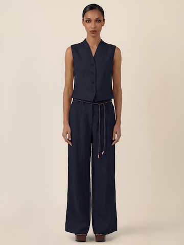 APART Wide leg Pants in Blue: front