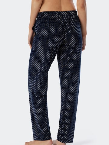 SCHIESSER Spodnie od piżamy 'Mix & Relax' w kolorze niebieski