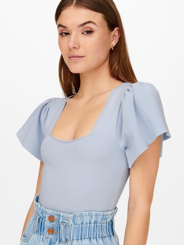 Pull-over 'Kendra' ONLY en bleu