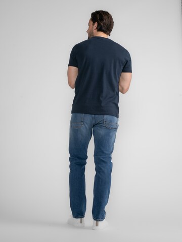 T-Shirt 'Porcupine' Petrol Industries en bleu