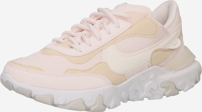 Nike Sportswear Sneakers laag 'REACT R3VISION' in de kleur Beige / Crème / Rosa, Productweergave