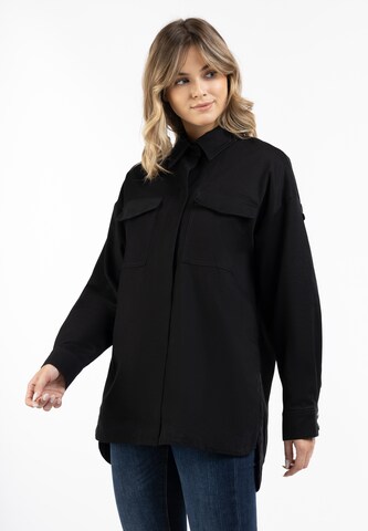 DreiMaster Vintage Jacke in Schwarz: predná strana