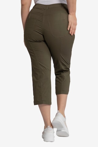 Ulla Popken Regular Pants in Green