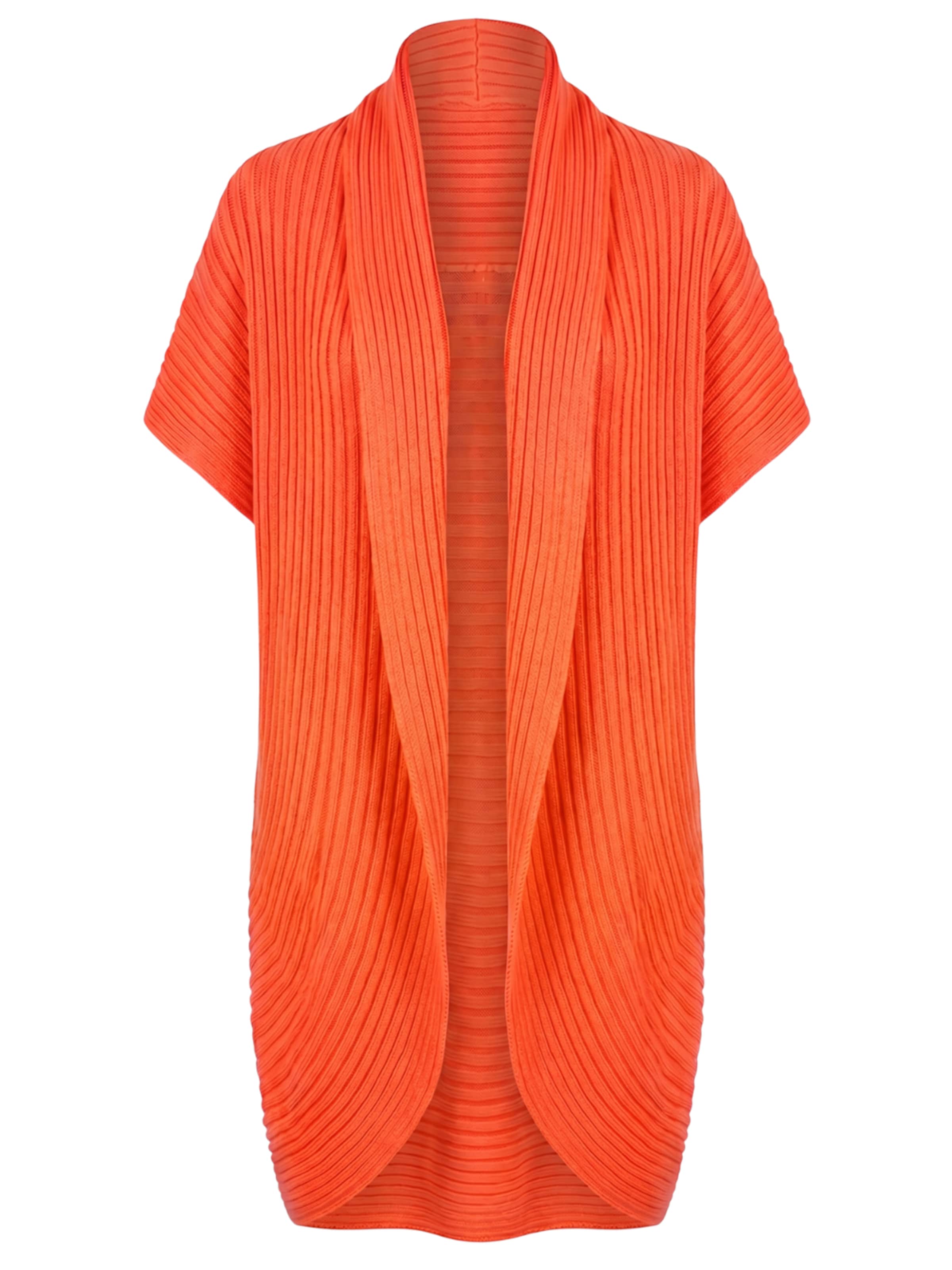 Süel knitwear Strickweste‌‌ in Orange: Vorderseite