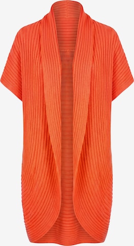 Süel knitwear Strickweste in Orange: Vorderseite