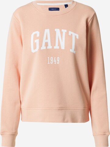 GANT Sweatshirt in Oranje: voorkant