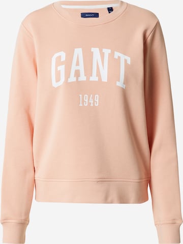 Sweat-shirt GANT en orange : devant